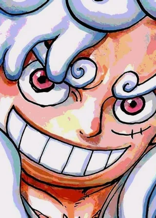 Illustration de la carte Luffy - Gear 5