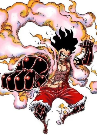 Illustration de la carte Luffy - Snakeman